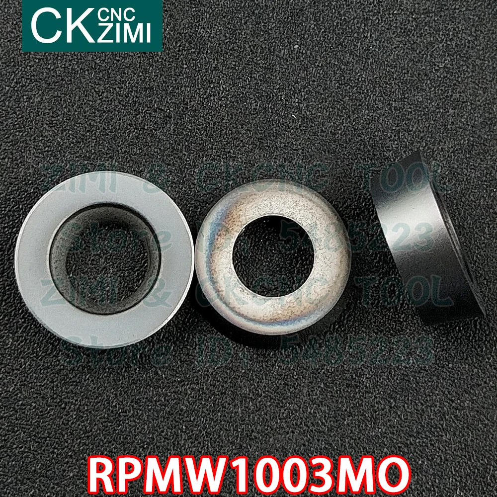 RPMW1003MO ZM1125 RPMW 1003 MO คาร์ไบด์ Circular มิลลิ่งแทรกสามารถจัดทำดัชนีเครื่องมือตัดโลหะ CNC เครื่องกลึงเครื่องตัดเครื่องมือ