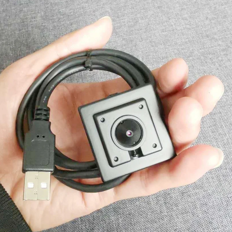 34*34mm Size High Frame Rate 2M Pixels 1080P CMOS OV2710 Pin Hole Micro USB Camera 120fps for Android TV Box &ATM Machine