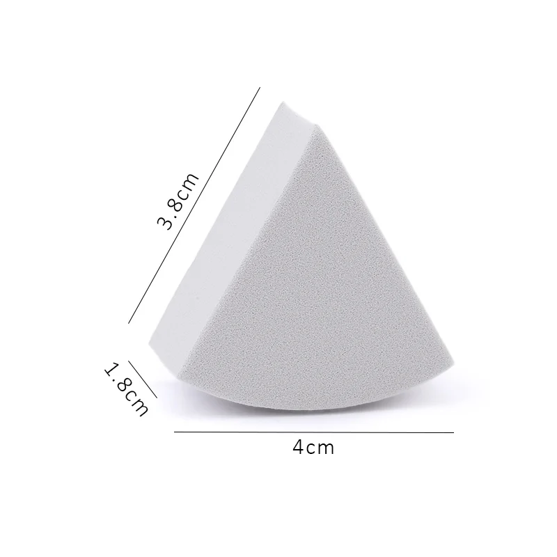 5Pcs Fan Shaped Puff Triangle Makeup Blender Morandi Color Liquid Foundation Powder Wet and dry Sponge Makeup Beauty Tools