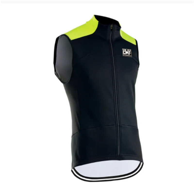 2021 New High Visibility Reflective Windproof Cycling Men or Men Cycling Windbreaker Vest With Back Pocket