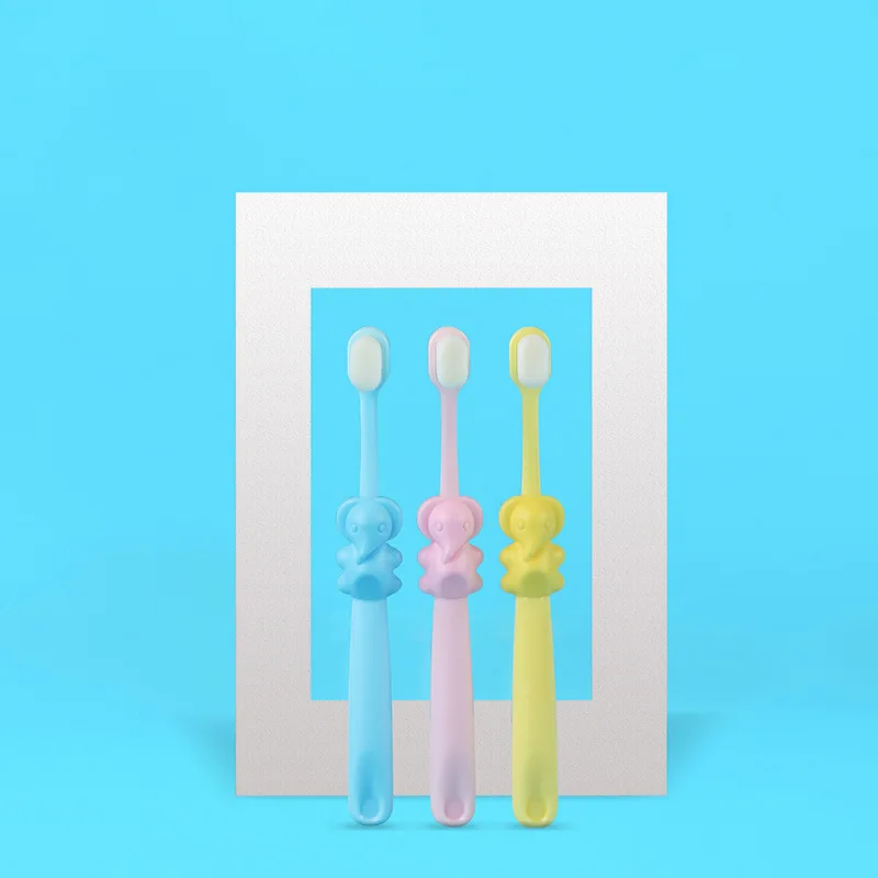 2-10 Years Old Infant baby Soft Toothbrush Children Toothbrush Cartoon Handle Toothbrush Oral Care Toothbrush Healthy