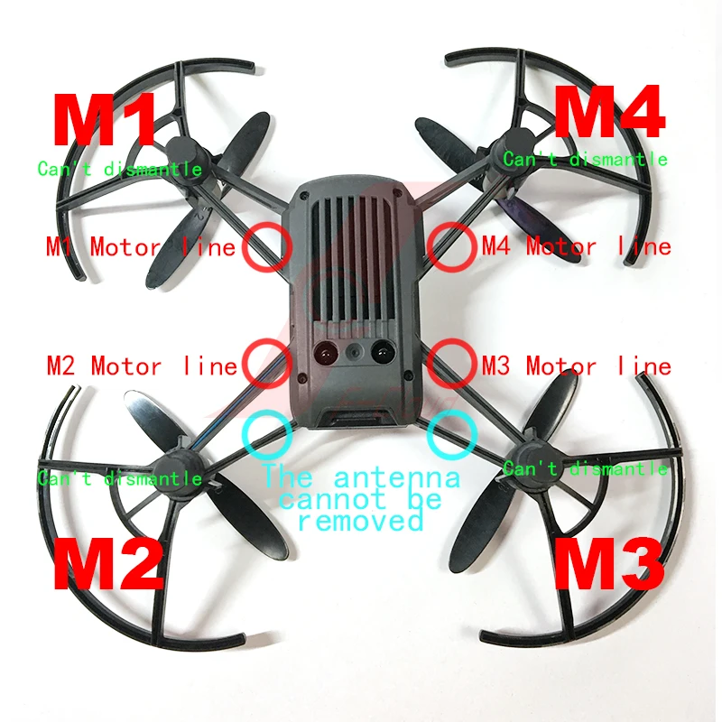 Tello Motor Drone 8520 Coreless CW CCW Motor for DJI Tello 720P Camera WiFi FPV RC Quadcopter