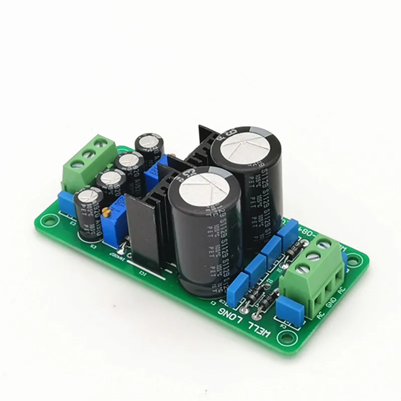 LM317 LM337 DC Adjustable Regulated Power Supply Board.