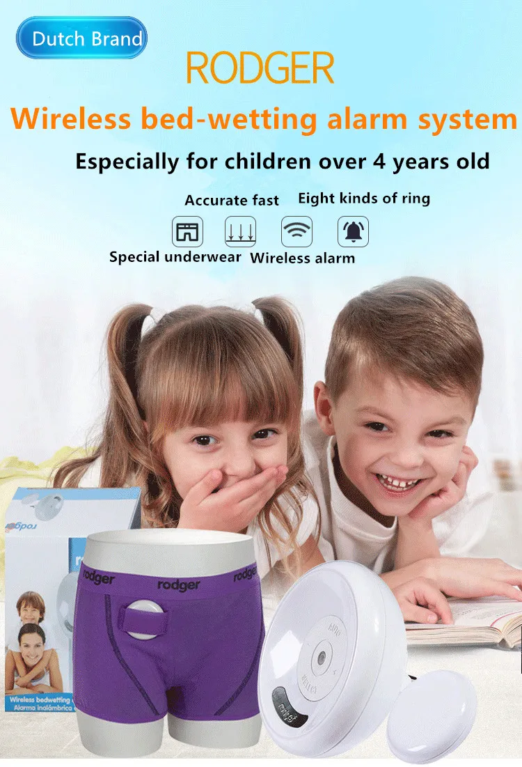 

Детская кроватка от намокания RODGER, дистанционное управление, подходит для детей старше 4 лет