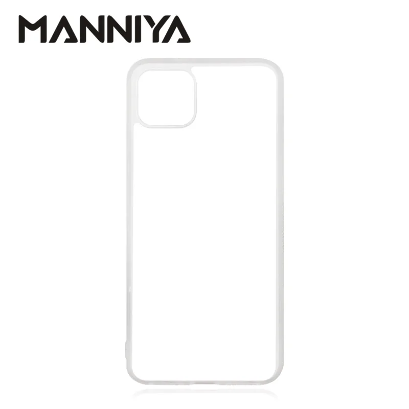 MANNIYA for Google pixel Series Blank Sublimation rubber Case with Aluminum Inserts 10pcs/lot