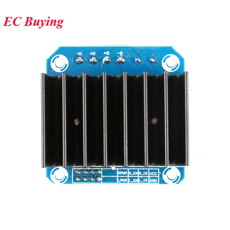 คู่ BTS7960/BTN7960 43A H-bridge High-power โมดูลไดร์เวอร์มอเตอร์/diy smart car Current Diagnostic DC Board Controller 7 V-12 V