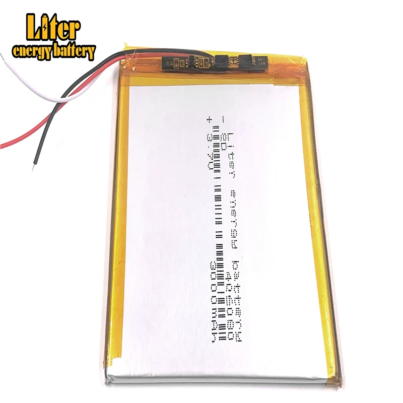 3 drut 406080 3.7V 3000mah akumulator litowo-polimerowy z płyta ochronna dla DVD Tablet PC moc GPS Bank