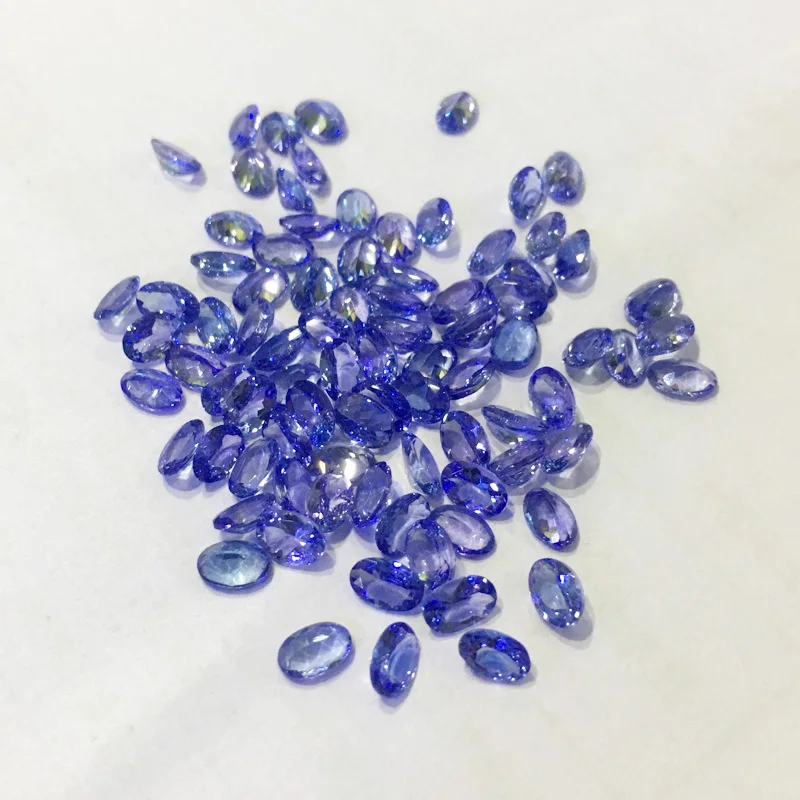 Genuine Natural Tanzanite Loose Gemstone 1PCS Genuine Tanzania origin Diy  Jewelry for Silver Gold Ring Women Party Gift