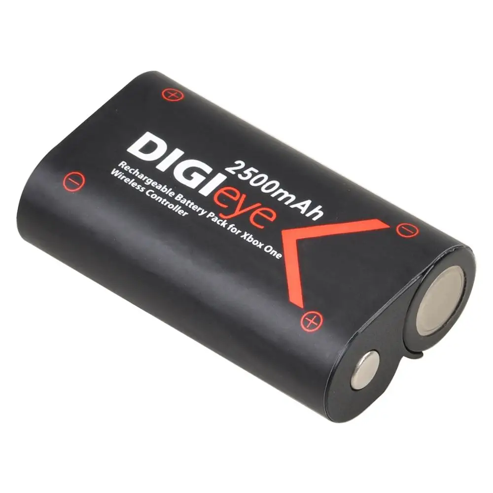 Сменный аккумулятор для Xbox One 3x2500 мАч + двойное зарядное устройство с ЖК-дисплеем для Xbox Series X | S/Xbox One X/Xbox One Elite