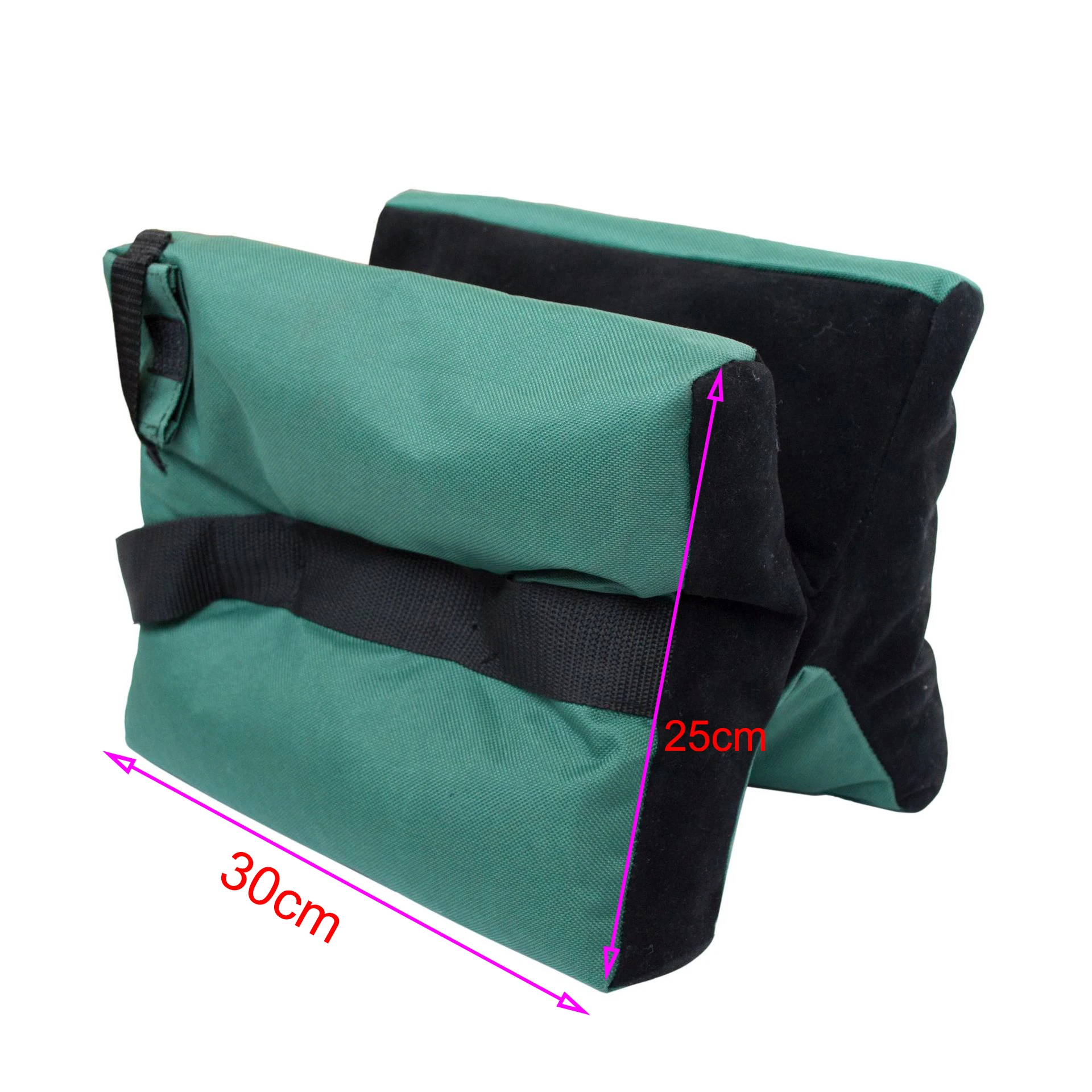 Tactical Unfilled Sand Hunting Shooting Rifle Gun Accessories Bench Rest Target Bag Shooting Stand Gun Rest for Outdoor Sports