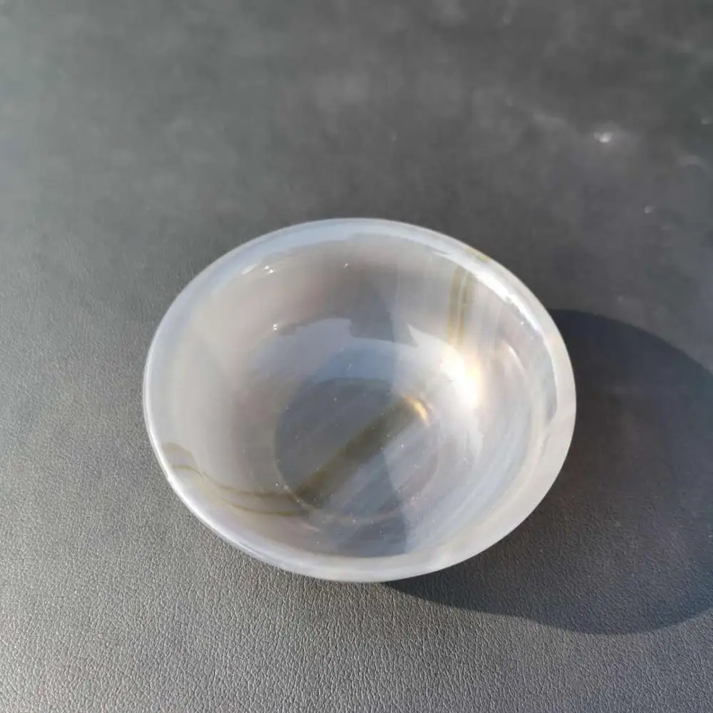 High Quality Natural Agate mini bowl Gemstone crystal bowl