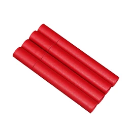 Hot Sell 50pcs 5g 10g Red Color Cardboard Tube For Sandalwood Cylinder Incense Container For Small Packing Wit Special Paper