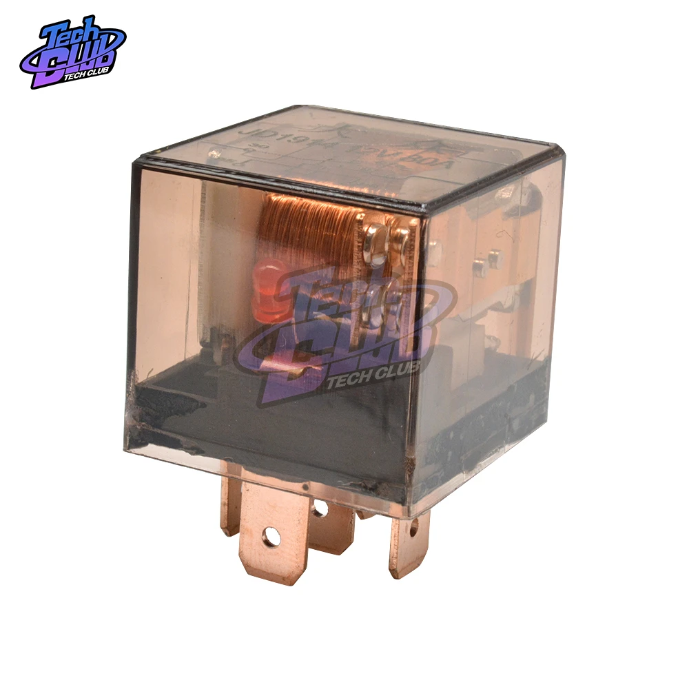 مقاوم للماء تتابع السيارات DC12V 24 فولت 80A 100A 5Pin SPDT جهاز التحكم في السيارة سيارة التتابع قدرة عالية التبديل امدادات الطاقة