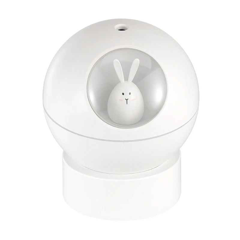 New space rabbit humidifier bedroom student mute usb office car aromatherapy mini purifying spray gift