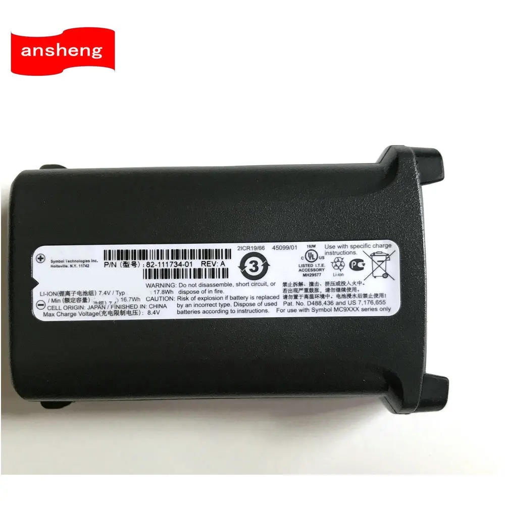 

Original 7.4V 2200mAh 82-111734-02 For Motorola Symbol MC9000 MC9060 MC9090 MC9190 MC9100 Battery