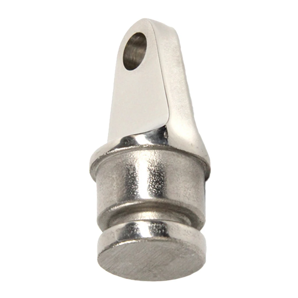 Extremo redondo del ojo interior para Bimini Top, acero inoxidable 316, 22mm, 7/8\'\'