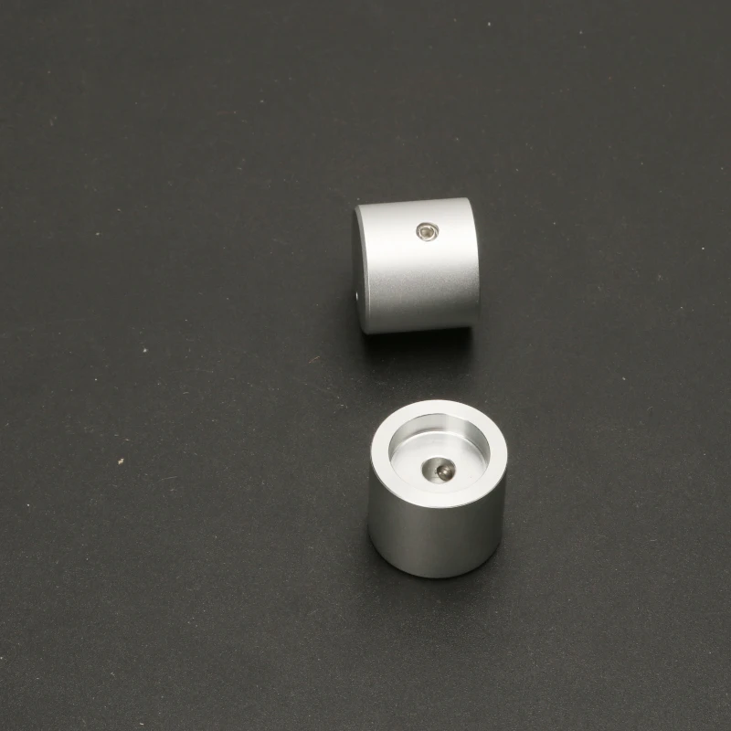 مقبض من KYYSLB بقطر 25High22MM ، هيكل مضخم من سبائك الألومنيوم ، مقياس الجهد الصلب بحجم الصوت HIFI ، مقابض مكبر الصوت