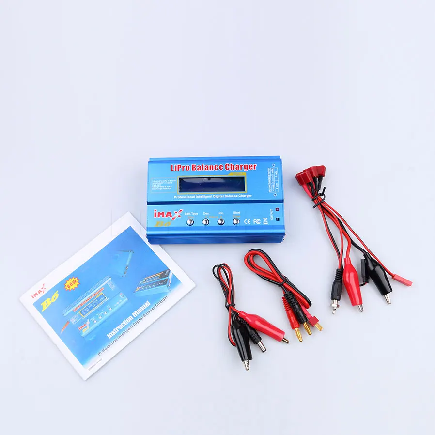 Kebidu IMAX B6 Lipro Battery Balance Charger Nimh Li-Ion Ni-Cd Digital RC Charger Balance Discharger With Digital LCD Screen