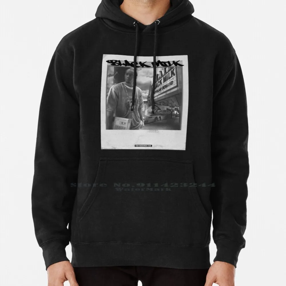 HONBap-Sweat à capuche Black Milk, Coton, Rap Music, R O, All Flux, Reach Out, 90s, Hip Hop R A, The Rugged Man, All My Recognition, 6XL