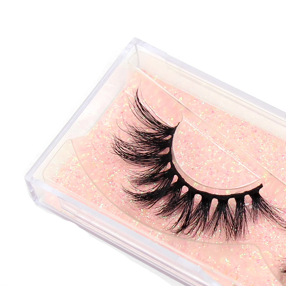LEHUAMAO 5D Nerz Wimpern Langlebig Nerz Wimpern Natürliche Dramatische Volumen Wimpern Verlängerung Dicken Langen 3D Falsche Wimpern – Detail 7