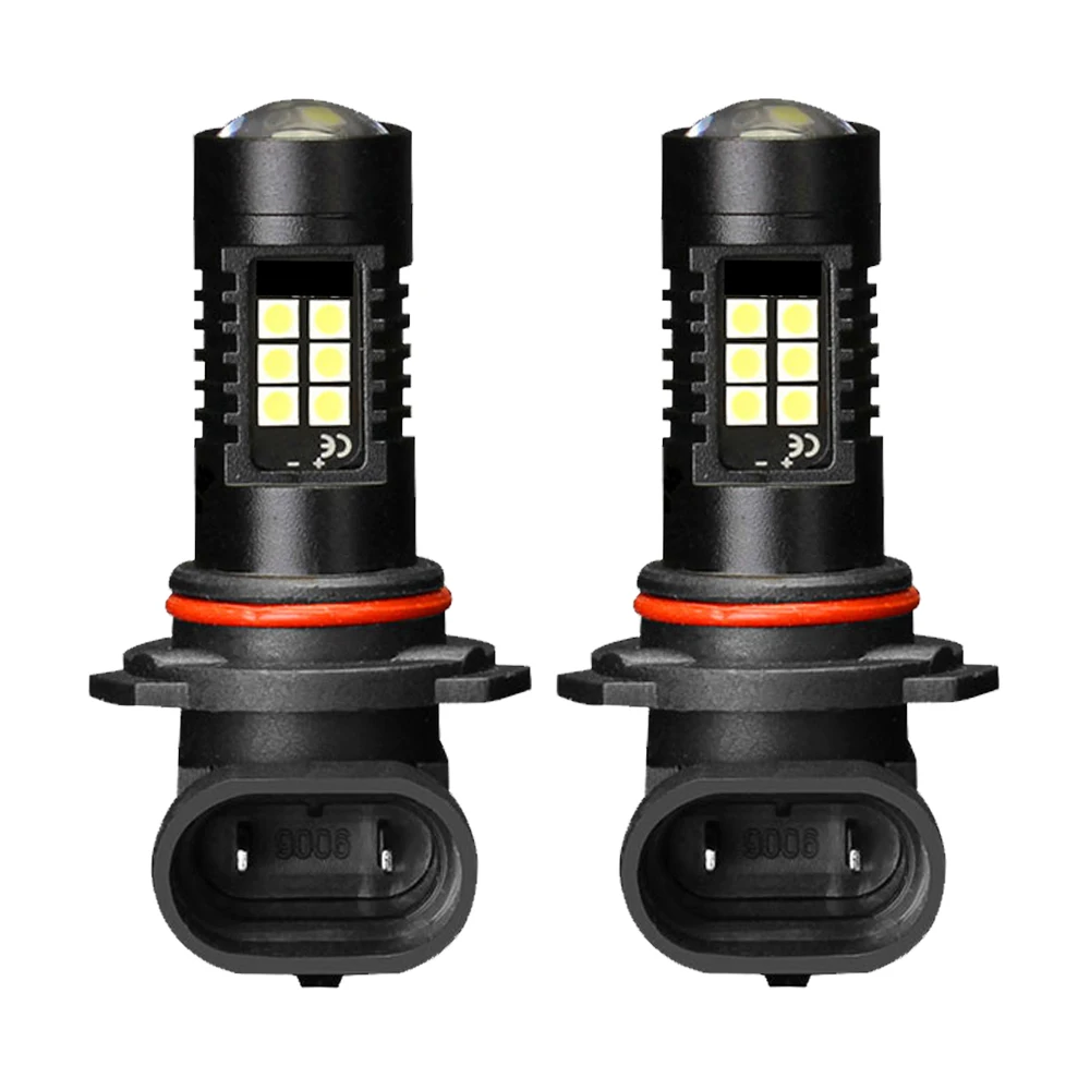 

2Pcs H8 H11 Led HB4 9006 HB3 9005 H16JP Fog Lights Bulb 3030SMD 1200LM 6000K White Car Driving Running Lamp Auto Leds Light 12V