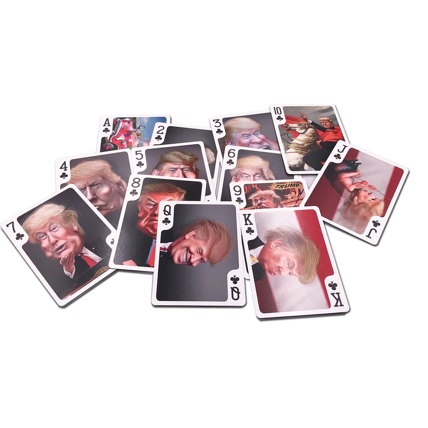 US President Donald Trump 2024 Playing Cards 54 Pieces Comic Art Poker Cards Collection & Gift Playing Cards Deck Supporter