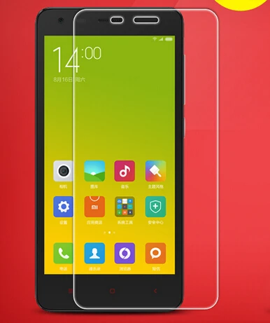 Protetor de tela de vidro temperado de 0.3mm para xiaomi hongmi 2 redmi 2 arroz vermelho 2 redmi2 guarda pelicula de vidro verre trempe