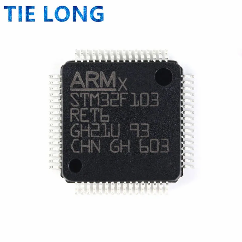 1PCS STM32F103RET6 STM32F103RCT6 STM32F103 QFP64 QFP ARM new and original IC