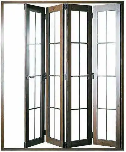 Hench China Houten Aluminium Deuren Windows Bi-Vouwen Deuren Groothandel Fabriek Hc-a4