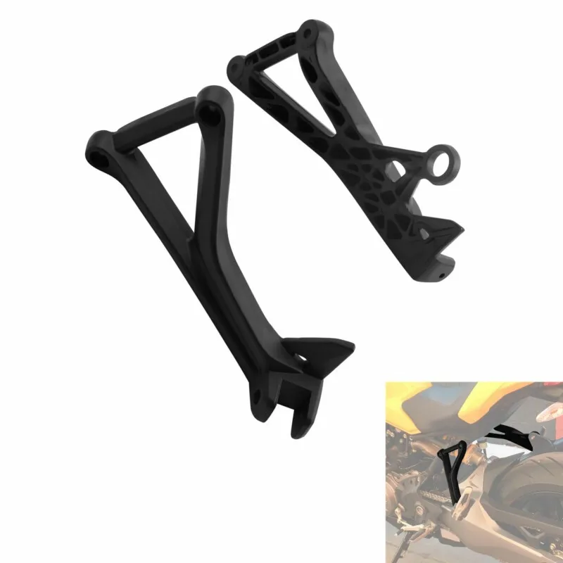 

Motorcycle Rear Passenger Foot Pegs Footrest Pedal Bracket For Ducati Monster 821 1200