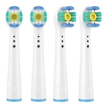 Elektrikli Diş Fırçası Yedek Fırça Kafaları Braun Oral B 3D Beyazlatma Diş Fırçası Elektrikli Advance Power Pro Sağlık Triumph