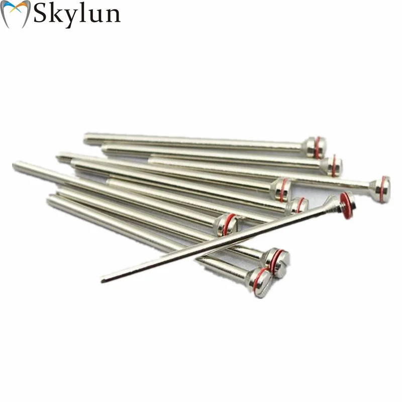 10PCS Dental Clip stone Sand sheet holder holding pin diamond grinding wheel holder dental materials Dental Equipment SL612