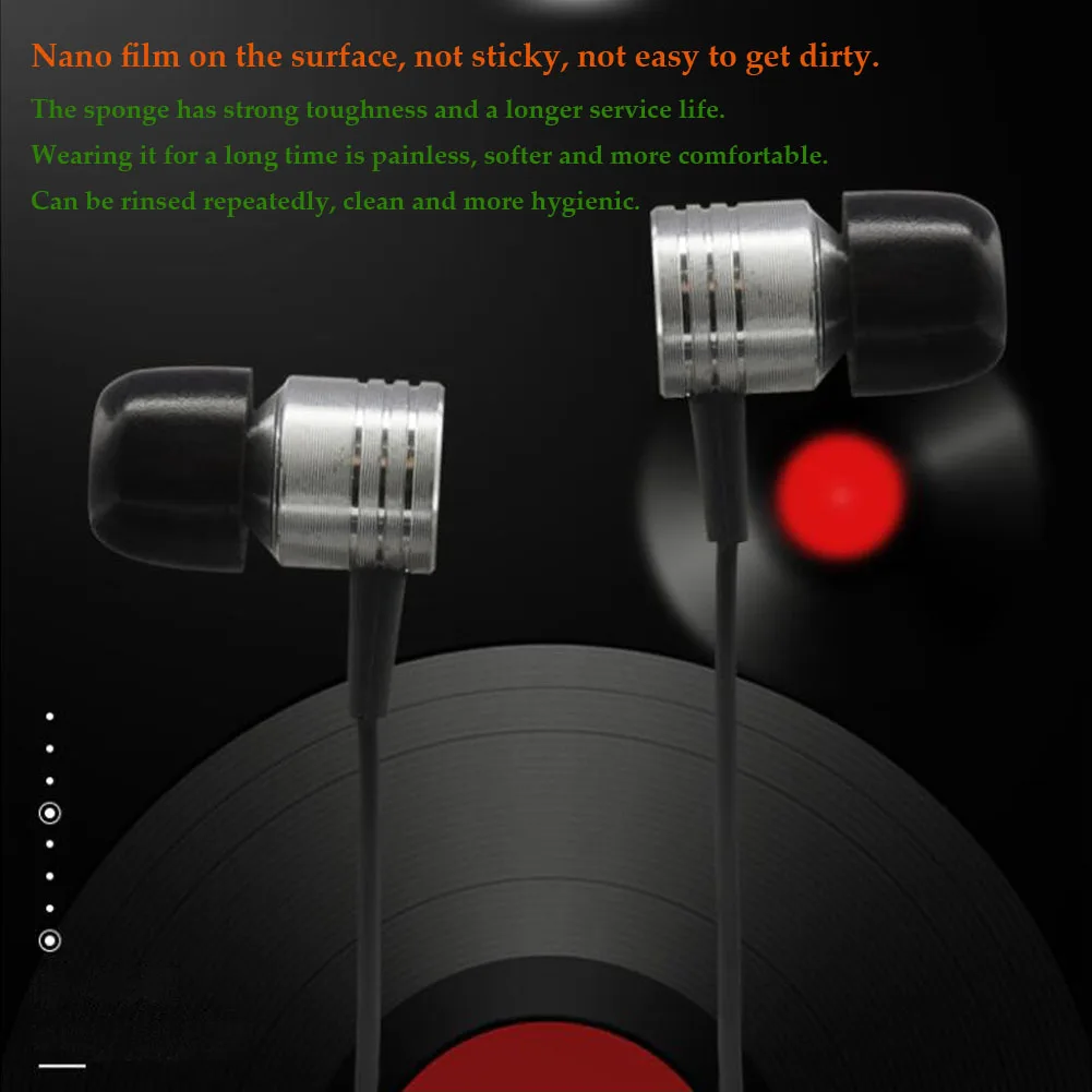 Baru 3 Pasang Peningkatan Eartips Busa Memori T300 4.0Mm (L M S) Bantalan Telinga/Tutup Eartips untuk Penggunaan Headphone Nosel 4.0-4.7Mm