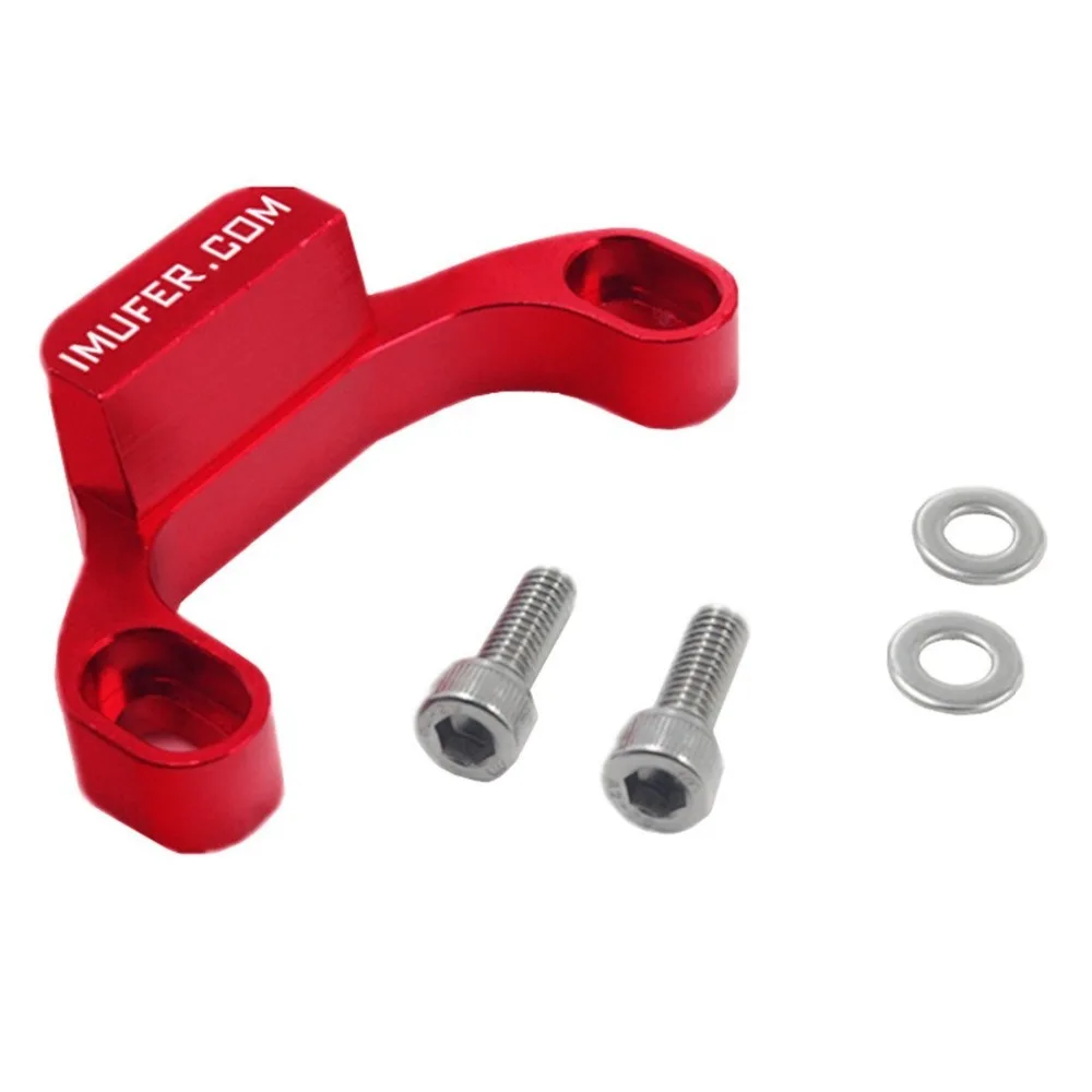 Manual Performance Shifter Stop Gap Removal Shift Stop Bushing Bracket Red Anodized for Subaru 2015 WRX/10-14 Legacy/Outback/14