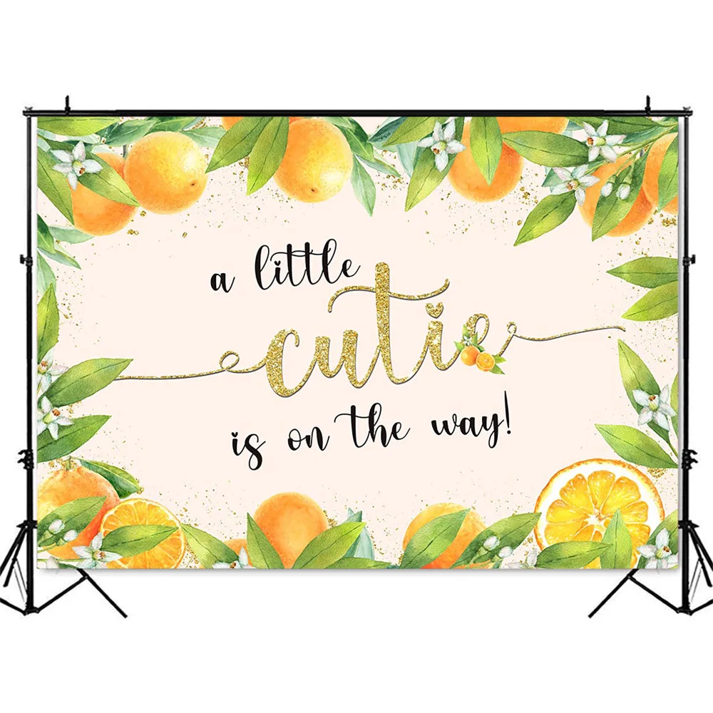 Một Little Cutie Là Trên Đường Phông Nền Chanh Cho Bé Cho Tiệc Ngọn Cờ Xanh Lá Sơ Sinh Hình Nền Photocall