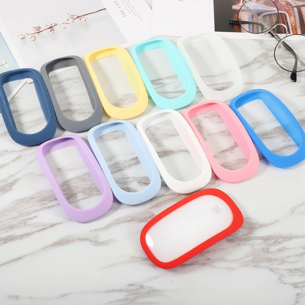 For Apple Mouse Protective Case magic/mouse1/2 Generation Wireless Bluetooth Silicone Protective Shell anti-drop anti-scratch