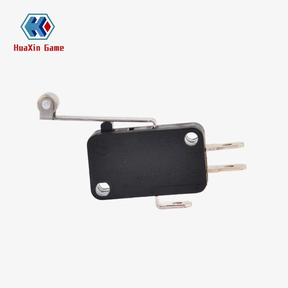 1PCS Microswitch Long Lever AC 250V 15A Roller Lever Micro Switch