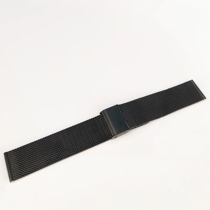 High Quality Watch Wrist Strap 12mm 14mm 16mm 18mm 20mm 22mm 304 Stainless Steel Milanese Band Leather Mesh for