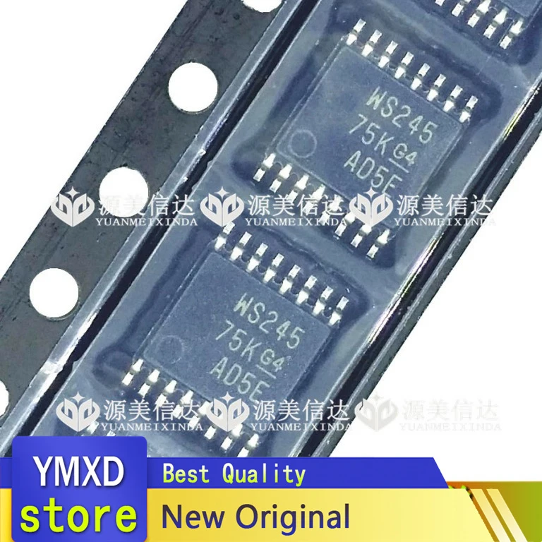 

10pcs/lot New Original Genuine SN74AVCH4T245PWR silk-screen WS245 voltage level conversionpatch TSSOP16 In Stock