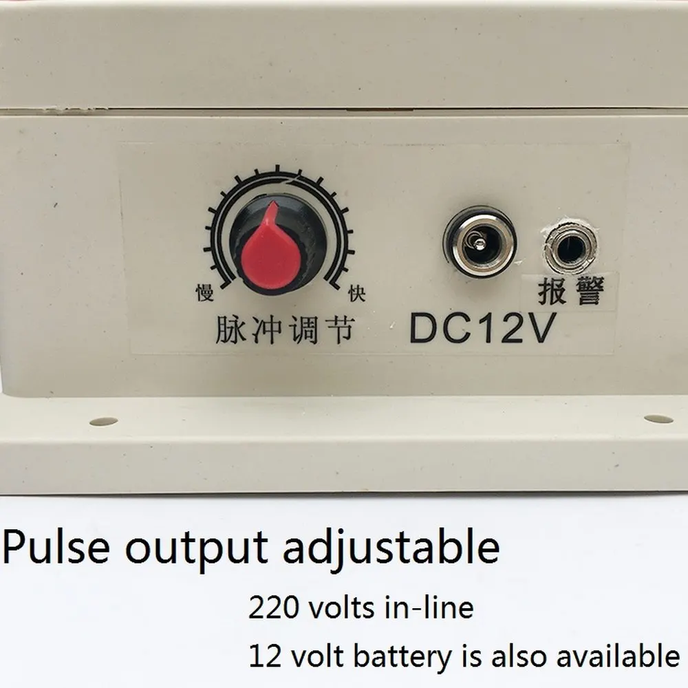 Elektryczne ogrodzenie dla zwierząt zasilacz do ładowarki wysokonapięciowy kontroler impulsowy do hodowli drobiu elektryczne izolatory ogrodzeniowe