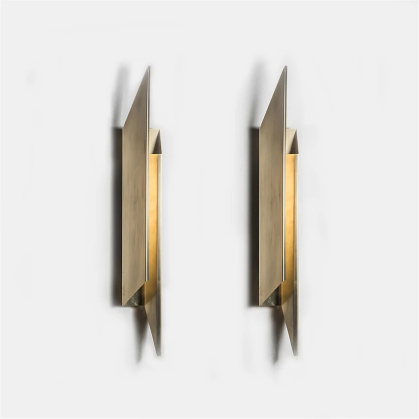 Nordic Modern Art Irregularity Wall Lamps Designer Study Room Bedroom Bedside Corridor Hall Sconces