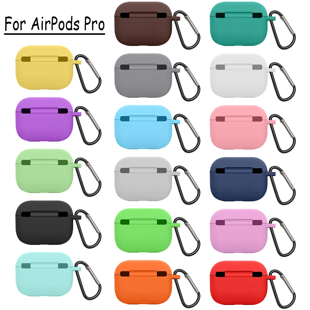 Silicone Cover For Apple Airpods Pro Wireless Bluetooth Headset Protective Case For Airpods 3 Protector box shell