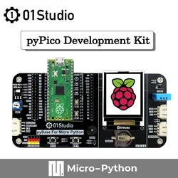 01Studio Raspberry Pi Pico Dual-Core ARM  a Low-Cost High-Performance Microcontroller Board with Flexible Digital Interfaces