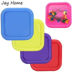 1Pc Magnetic Pin Cushion Quilting Pins Storage Case Multifunction Pin Insert Box DIY Suction Sewing Needles Pincushion Holder