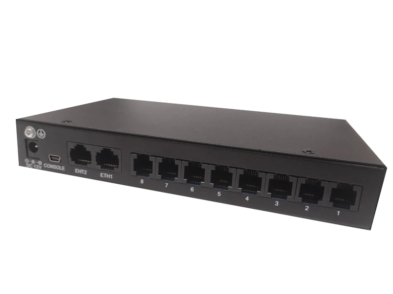 8 FXS VOIP Gateway