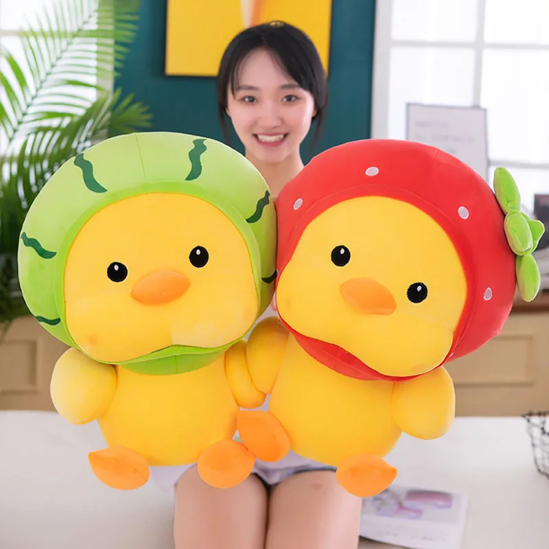 

Cartoon Cute Animal Plush Toys Pillow Doll Stuffed Little Yellow Chicken Dolls Soft Cushion for Baby Children Gifts Home Decor