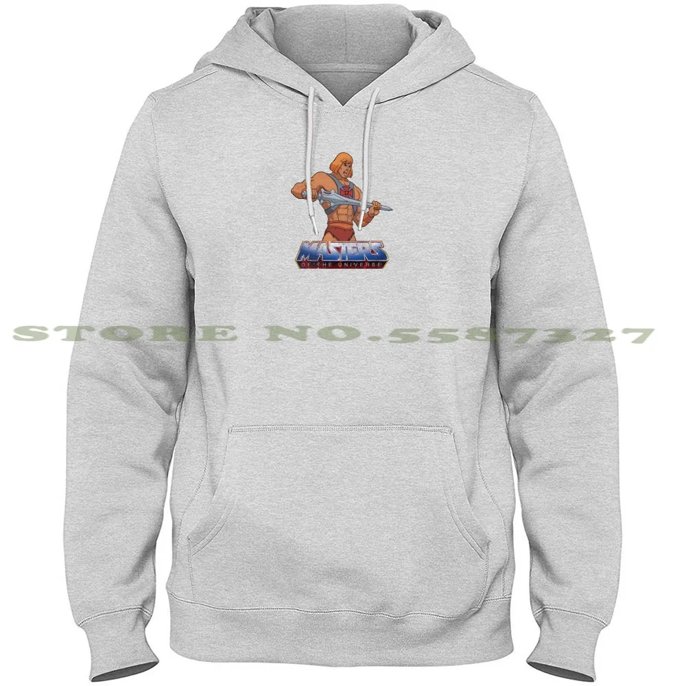 Masters Of The Universe - Logo - Dirty Long Sleeve Hoodie Sweatshirt Masters Of The Universe Masters Master Universe Motu He