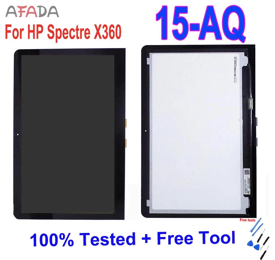 

15.6" For HP Spectre x360 15 AQ 15-AQ LCD Display Touch Digitizer Display Panel Assembly HP 15-AQ LCD