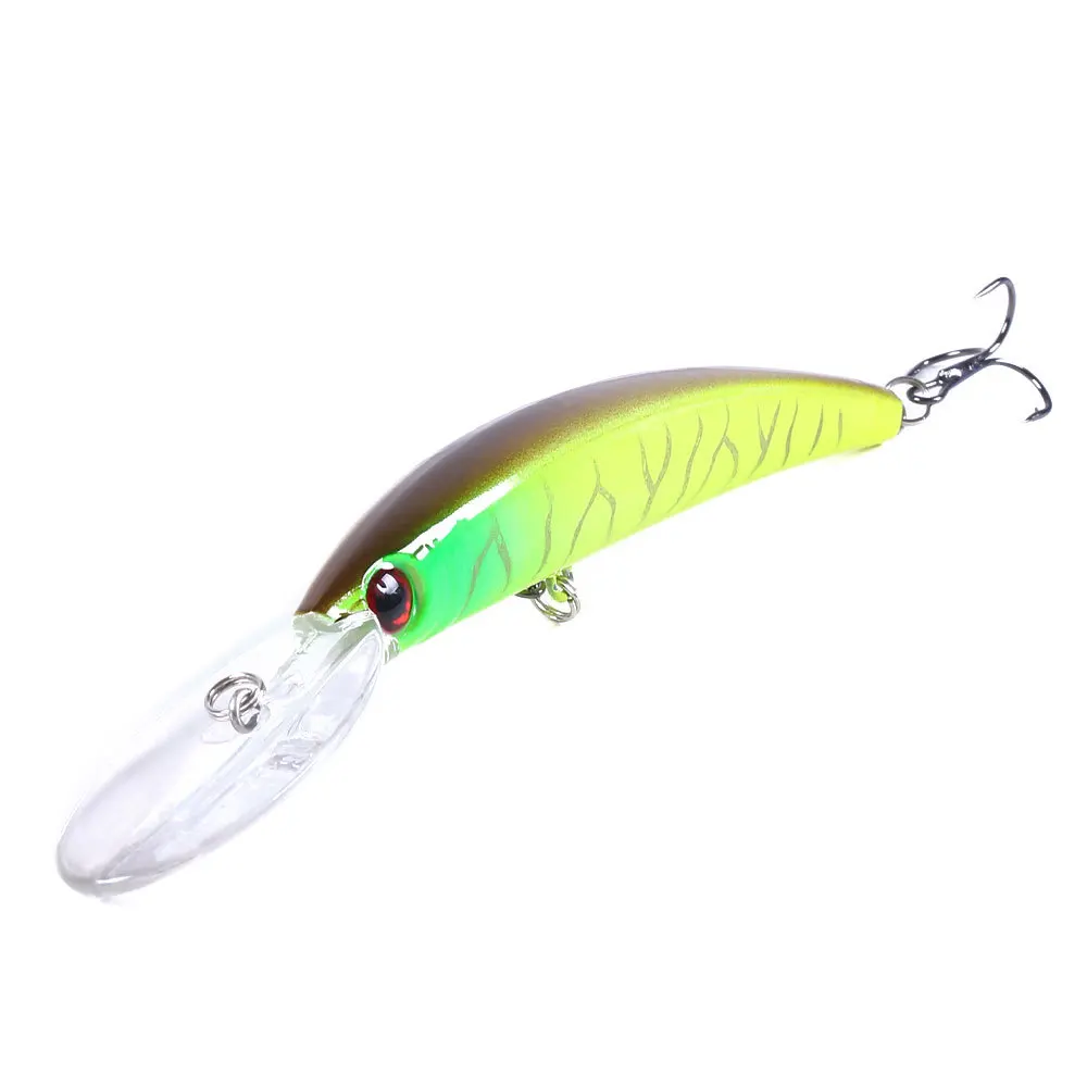 Jerkbait de buceo profundo, cebo duro Artificial, Wobblers, pececillo, Lucio, carpa, aparejos de pesca, 15cm, 15g, 1 pieza