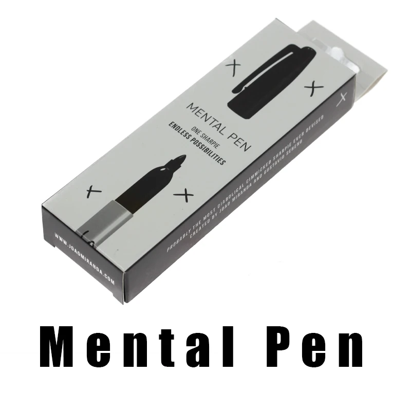 Mental Pen by João Miranda and Gustavo Sereno,Mind-Blowing magic tricks Stage Illusions Street,Comedy Gimmick Mentalism